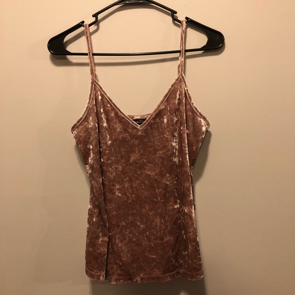 Rue 21 Velvet Tank Top